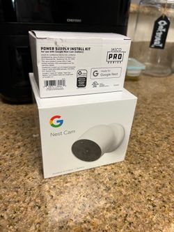 Google nest outdoor camera with hardwire kit