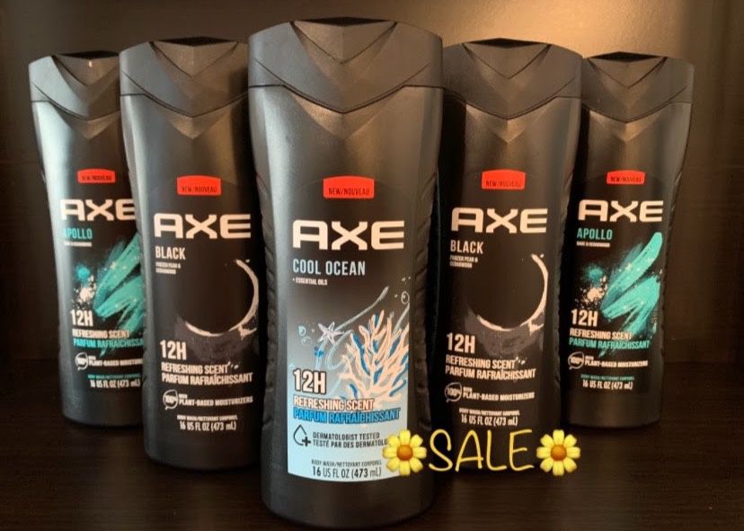 🛍SALE!!!!!!!! AXE BODY WASH (PACK OF 3)
