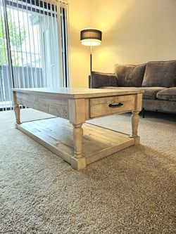 Ashley Furniture Rustic Coffee Table