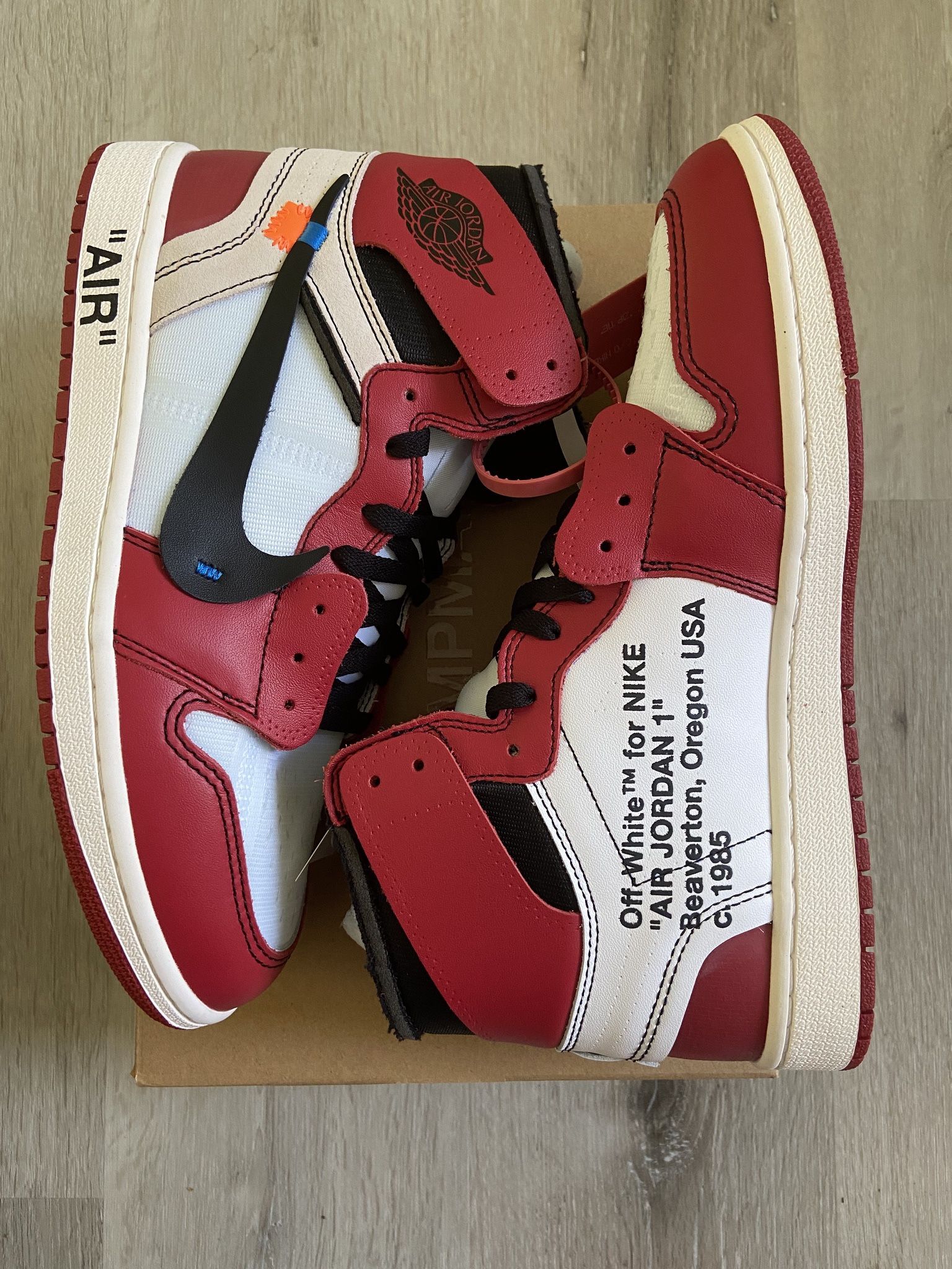 Jordan 1 Retro High “Off-White Chicago” All Sizes