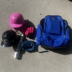 Girls Baseball Items