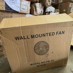 20in Wall Mounted Fan $80