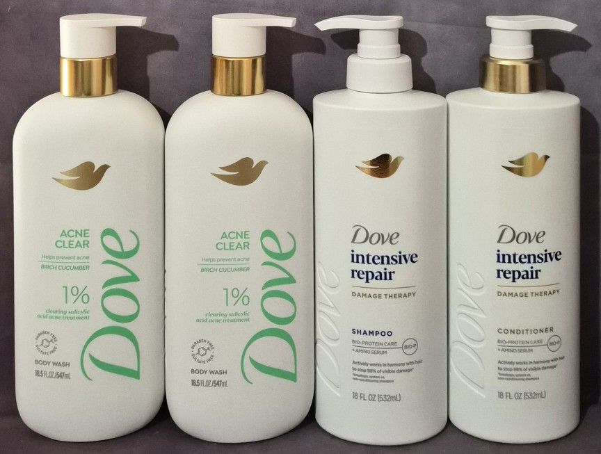 NASHVILLE, GA Pack Of 4 Dove Beauty Women's Personal Care Bundle