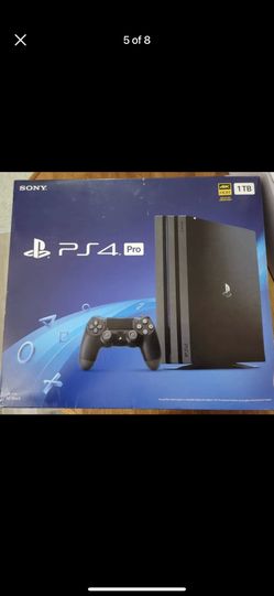 Selling A Ps4 Pro 1tb 