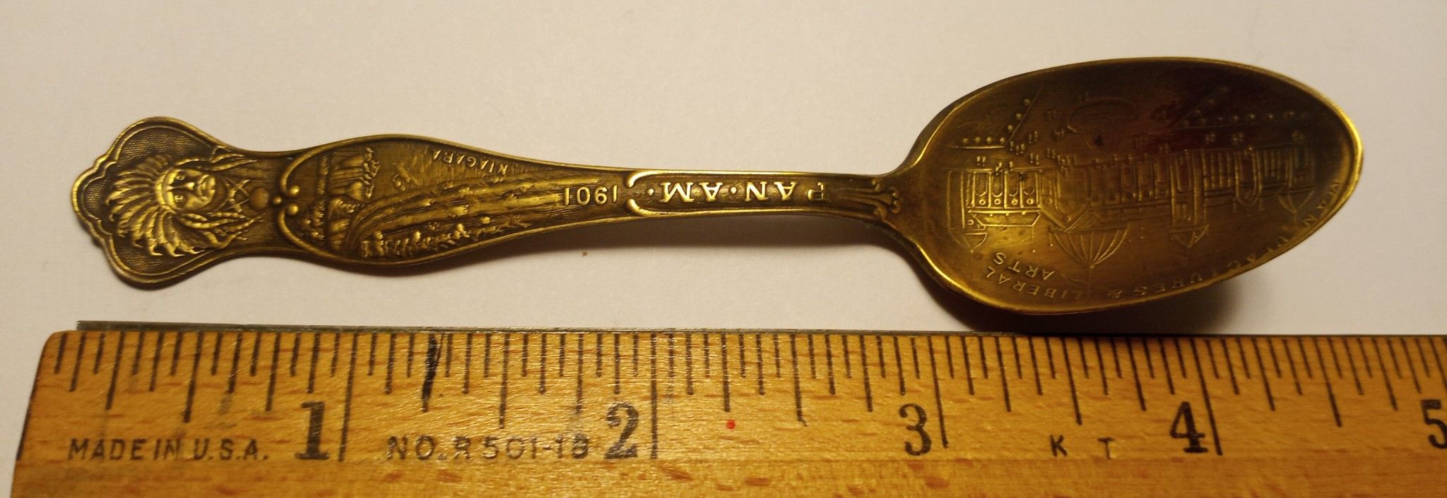 Pan Am Buffalo Souvenir Spoon