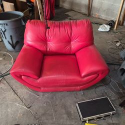 Over Stuffed Wide Lowboy Chair. 75$