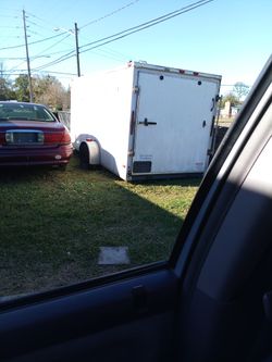 White 6 By 14 Trailer $2500 Obo