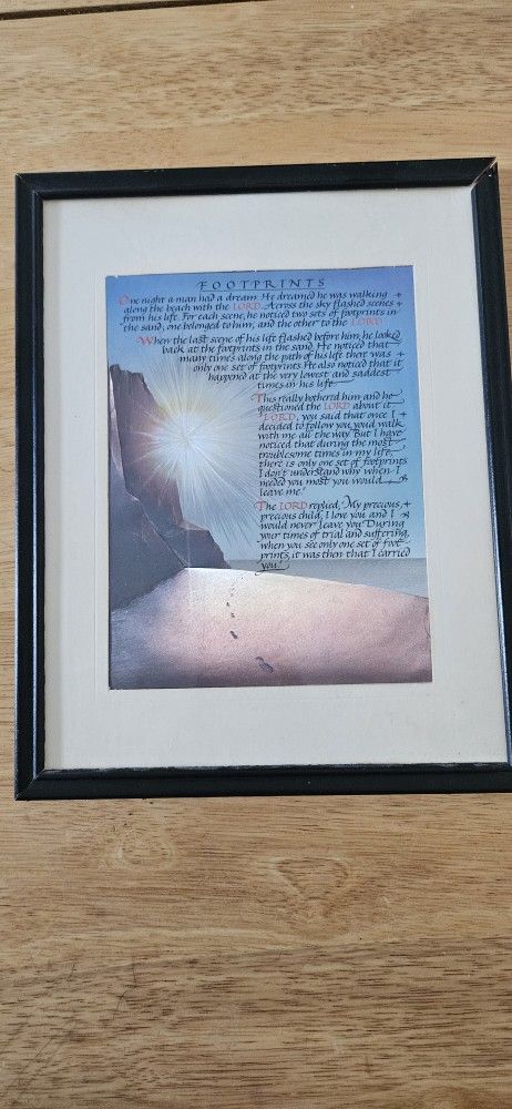 Framed art print of a quote from The Lord of the Rings, featuring a unique watercolor background #LordOfTheRings #FantasyArt