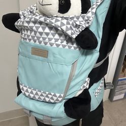 New Baby Carrier Ergonomic Infant Carrier with Hip Seat Kangaroo Bag Soft Baby Carrier Newborn to Toddler 7-45lbs Front and Back Baby Holder Carrier