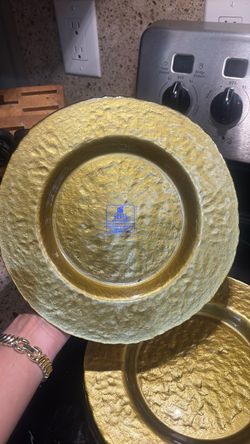 Set of imported Turkish plates by THREE HANDS