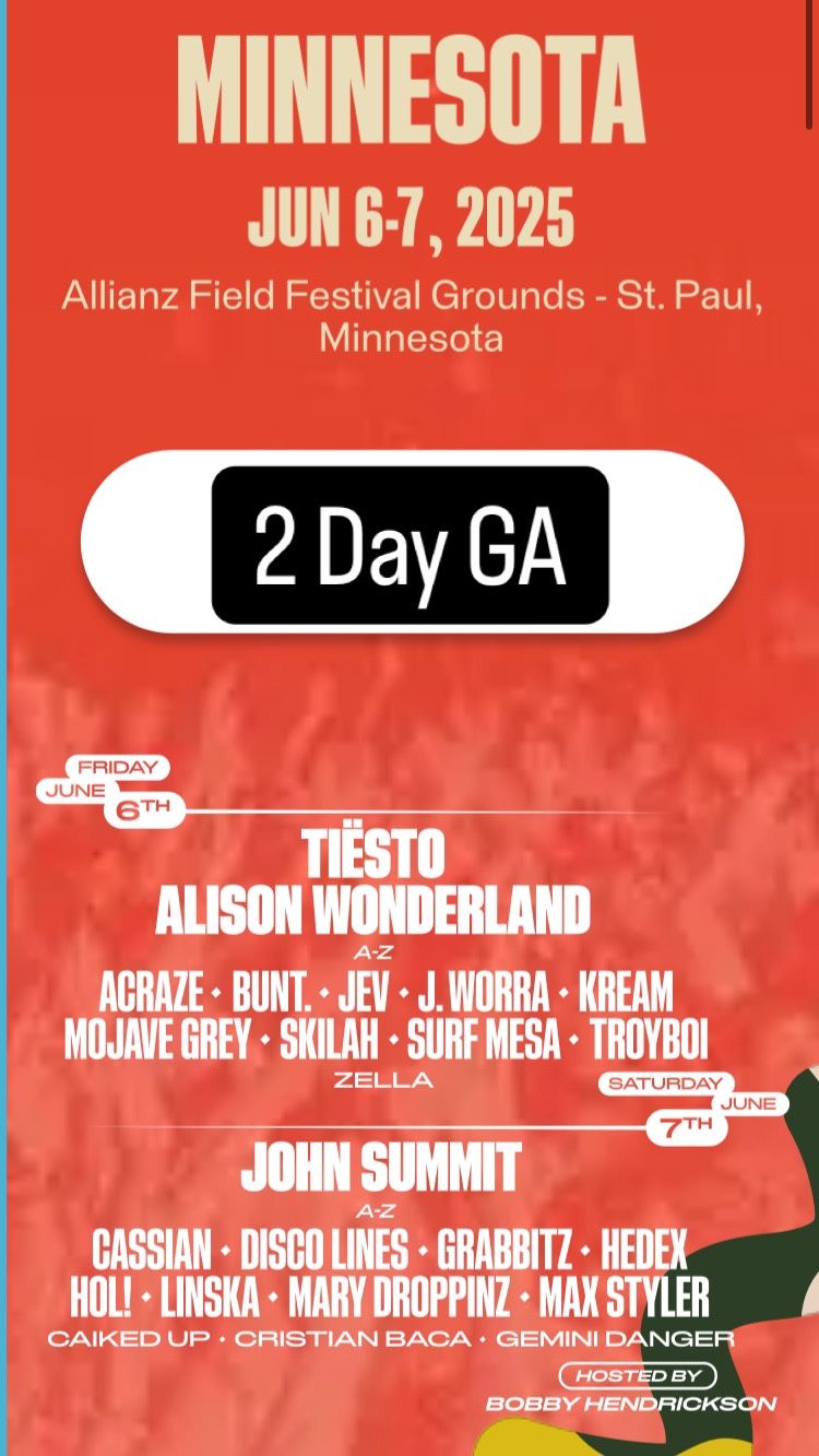 Breakaway Festival 2 Day GA Tickets