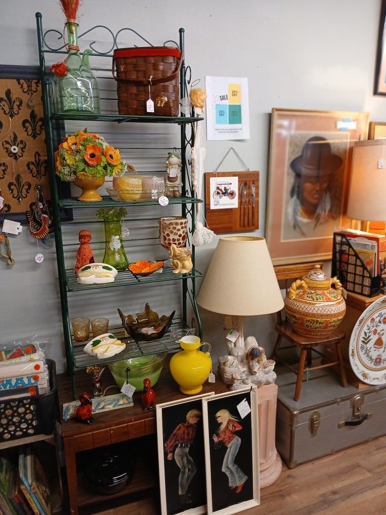 Vintage, Antiques, Glassware, Retro, Mid Century, Furniture, Glassware