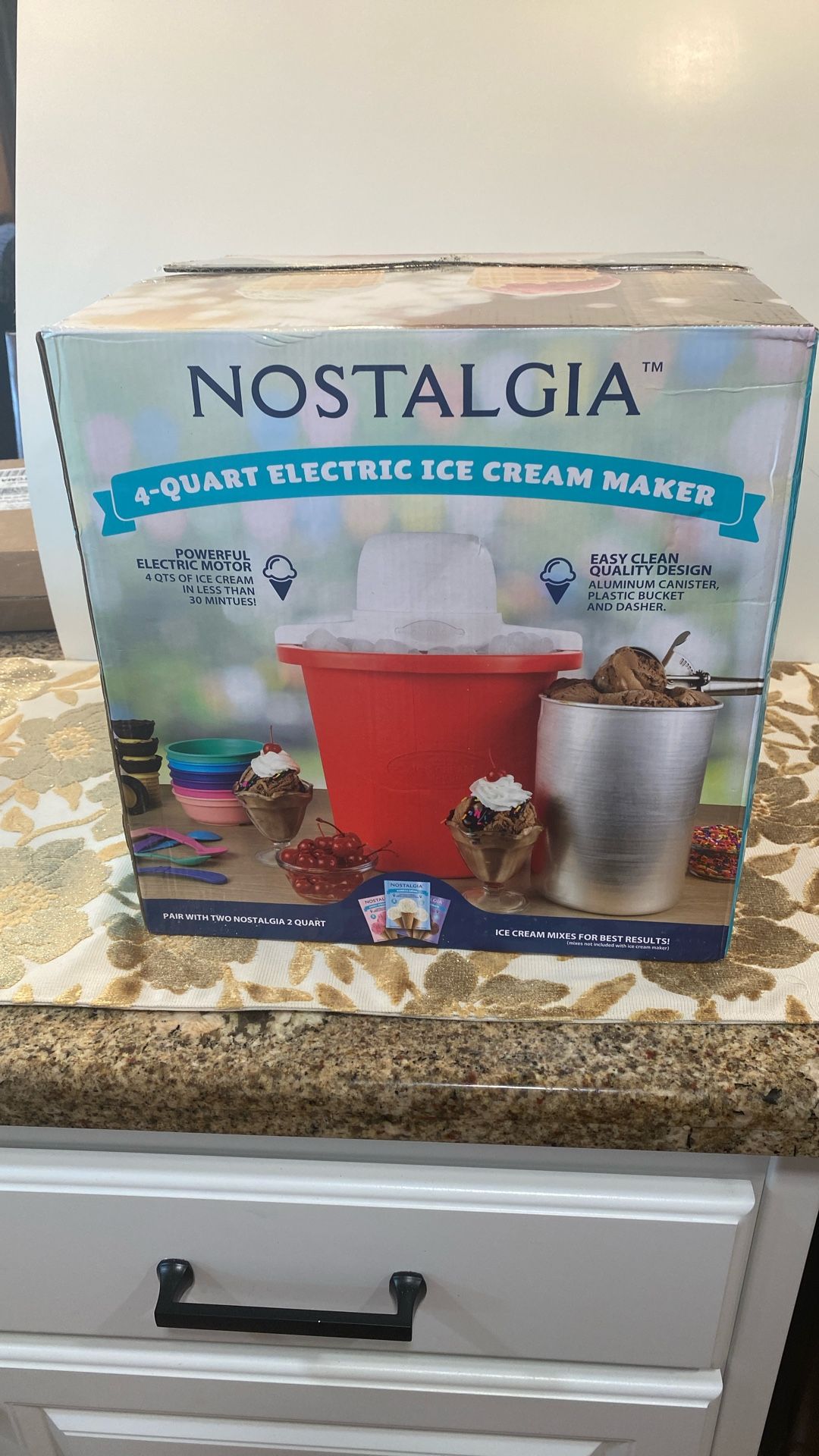 Nostalgia Ice Cream Maker
