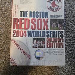 *sealed* Boston Redsocks 2004 World Series Collectors edition
