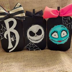 Nightmare Before Christmas BOO sign