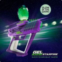Gel Blaster Starfire, Glow-in-the-Dark Gellet Blaster includes 5,000 Gellets -2pack