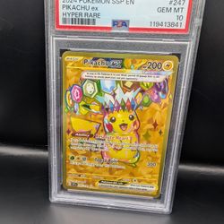 Pikachu PSA 10