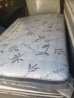 🍃Queen Bamboo Mattress🍃12” Inch Pillow Top Mattress🛌💤Excellent Quality Mattress💯SAME DAY DELIVERY 🚚