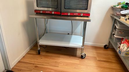 Stainless Steel Prep Counter/table