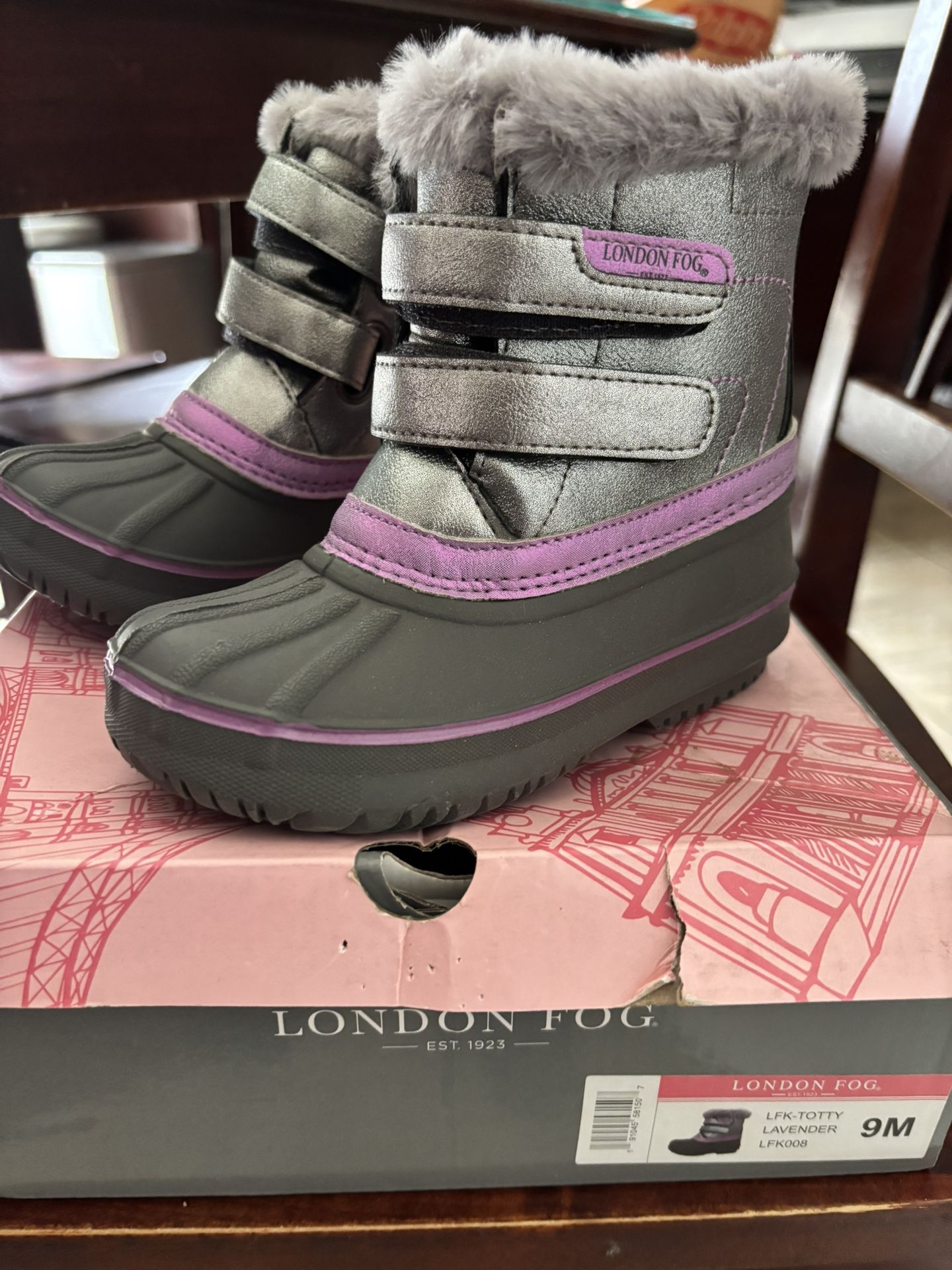 London Fog Girl Toddler Snow Boots