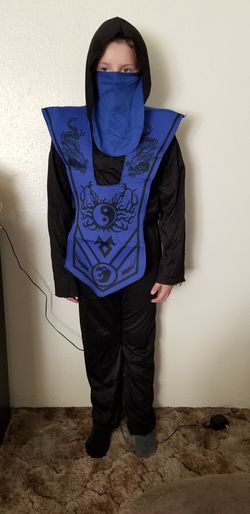 Blue ninja halloween costume