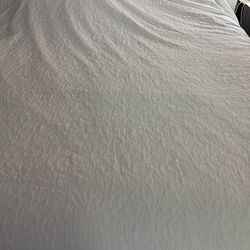 White Queen Size Duvet Cover.