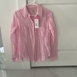 Brand New With Tags Never Worn Lilly Pulitzer Button Down Shirt 