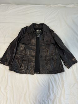 Theory Women’s Brown Leather Jacket