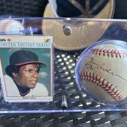 Rod Carew Autographed Baseballs 