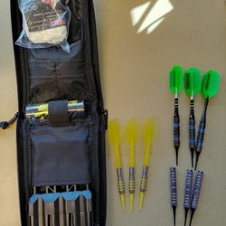 Darts, Case And Accessories 