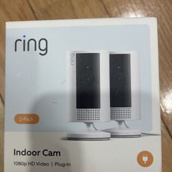 Ring Indoor Camera Double Pack Read Below