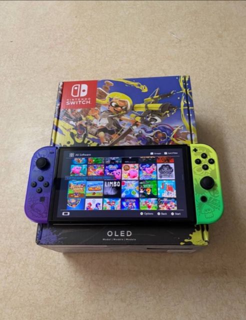 Nintendo Switch Oled Loaded With 512gb And Over 7500 Games