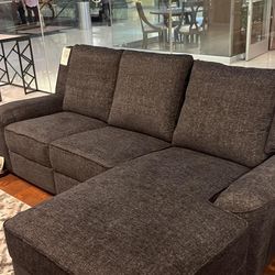 Monterey 2-Piece Reclining Sectional With Right Chaise$10 Down Payment And Financing Available
