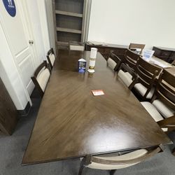 7 Pieces Dining Table 