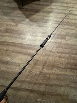 Shimano Hame Type J slow pitch fishing rod.