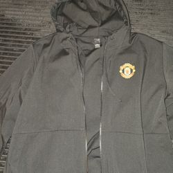 Manchester United Adidas Hooded Jacket (Medium) - New