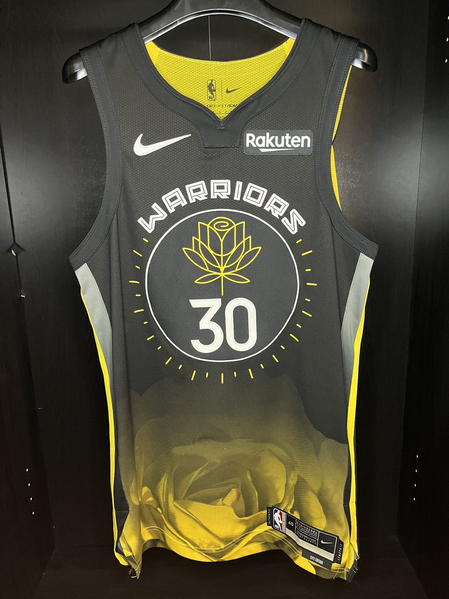 Warriors City Edition Authentic Jersey