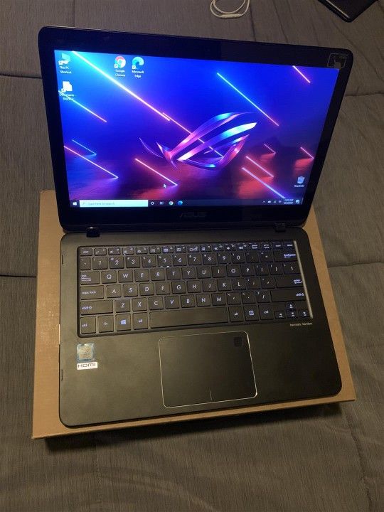 ASUS - Q324UA 2-in-1 13.3" Touch-Screen Laptop - Intel Core i7 - 16GB Memory - 512GB Solid State Drive - Black aluminum Touchscreen Bluetooth