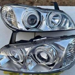 00-01 Infiniti I-30 / 02-04 Infiniti I-35 Projector LED Headlights/Luces Traceras r Micas Faros Faroles Calaveras Headlamps 