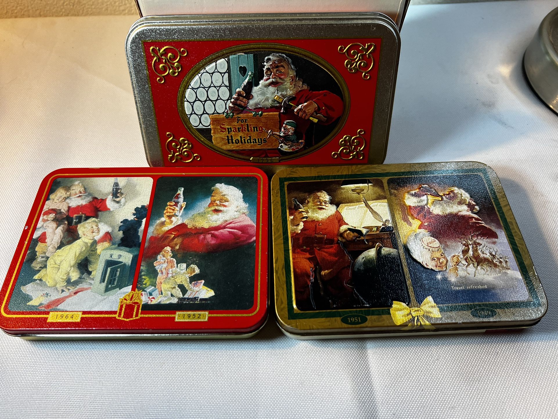 Holiday Coca Cola Collectible Playing Cards