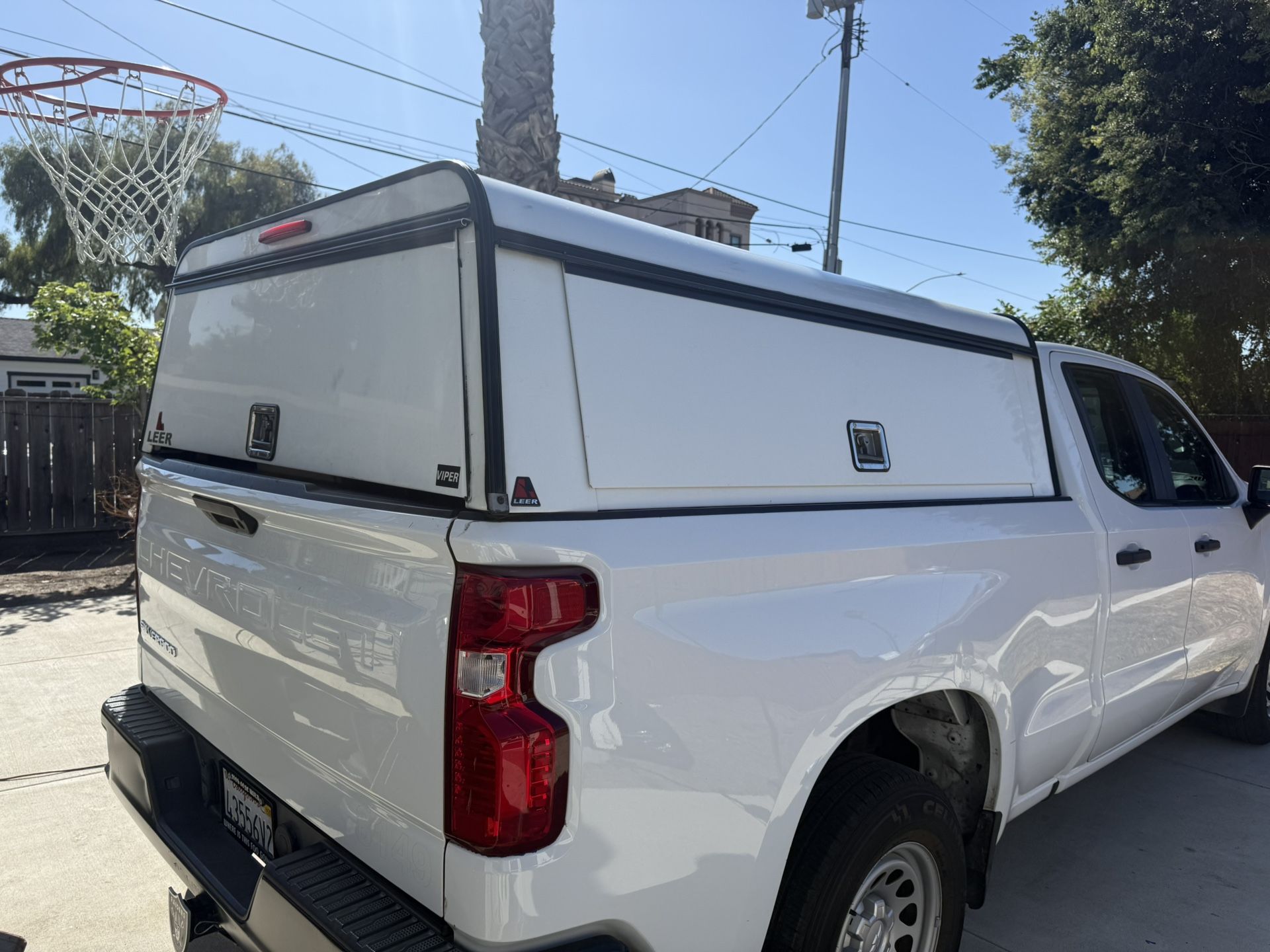 Commercial Camper Shell. Work Camper. Cargo Camper Shell