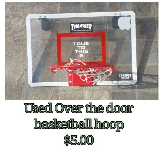 Used over The Door Basketball Hoop