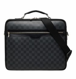 Louis Vuitton LV Damier Graphite Steve Business Bag
