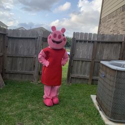 Peppa pig 🐷 Mascot Character For Events Birthday Party 🥳 Send Message $Hputon Tx Cypress Tx humble Tx Kingwood Tx More Areas 