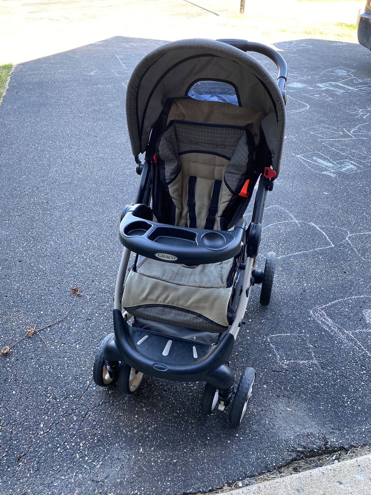 Stroller with matching car seat