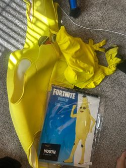 Fortnite Peely Youth Halloween Costume