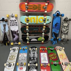 Skateboard Wheels Bearings Trucks 