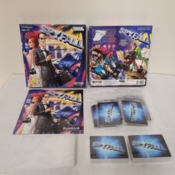 SpyFall - Party Role Playing Game - Cryptozoic / Hobby World - 2015 - COMPLETE