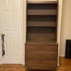 Vintage MCM Dresser And Hutch