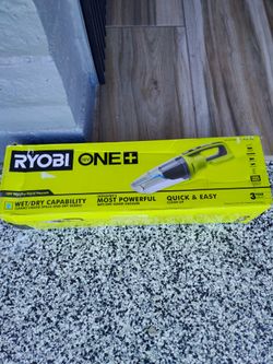vacuum Ryobi 18v tool only